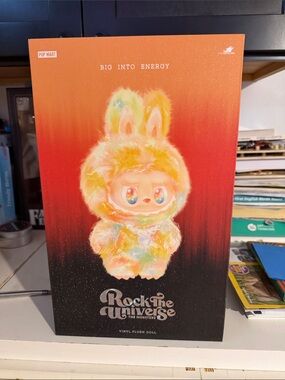 Pop Mart Rock the Universe 'Big Into Energy' Plush - Rainbow